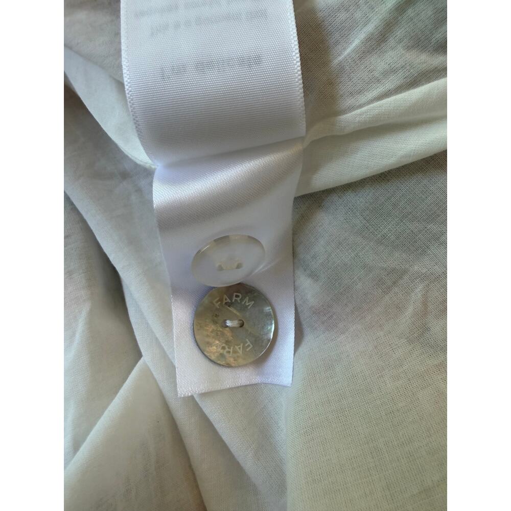 Farm Rio NEW Bloom Garden Off White Midi Dress, Med - Picture 12 of 14